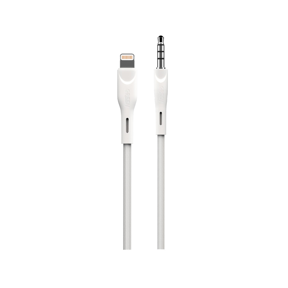 کابل تبدیل AUX به لایتنینگ گرین لیون مدل Green Lion Audio Cable GN35CIPH2WH