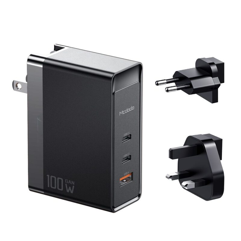 شارژر دیواری فست شارژ مک دودو مدل CH-8101 Pro با توان 100W