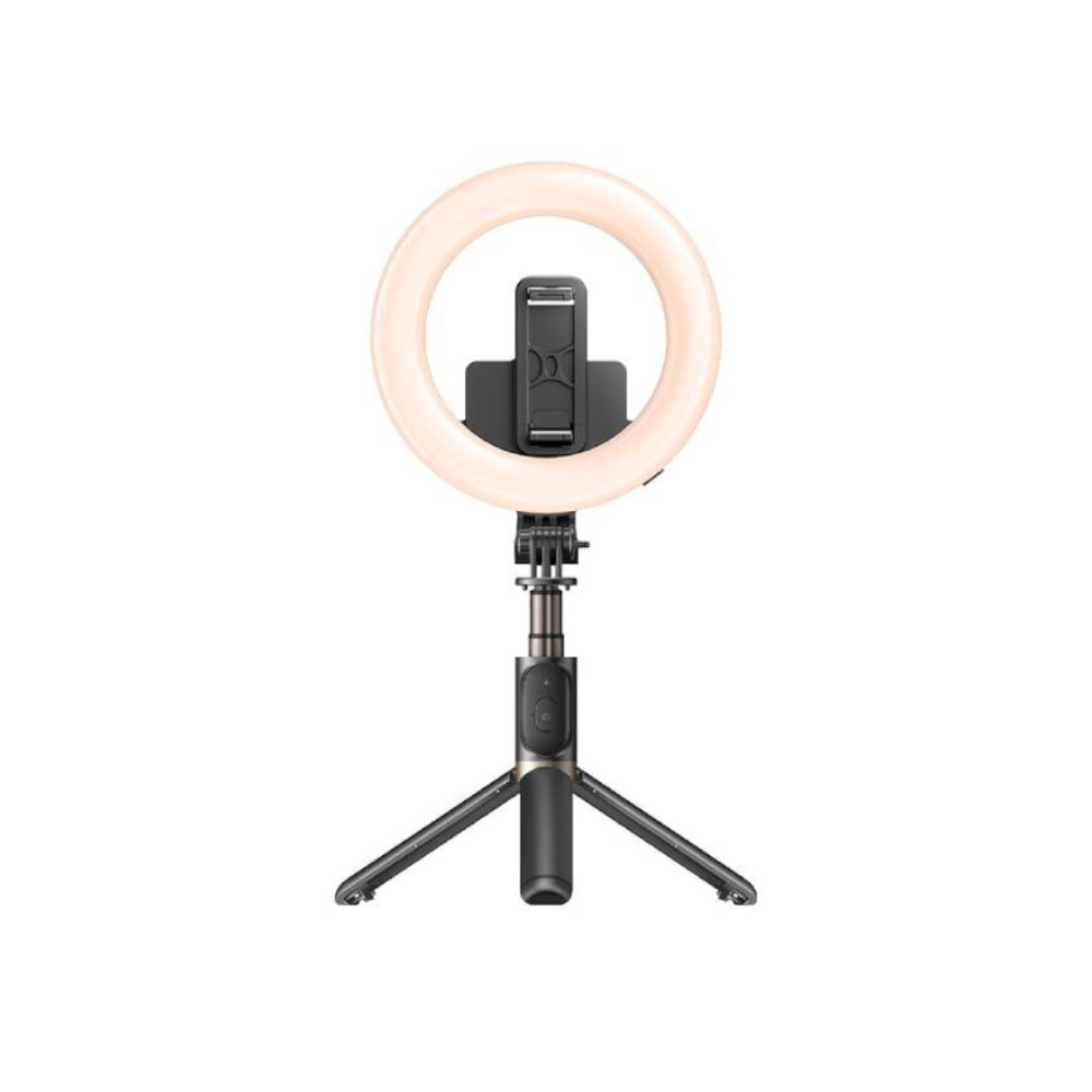 پایه نگهدارنده سلفی و رینگ لایت یسیدو YESIDO SELFIE STICK SF12به همراه ریموت