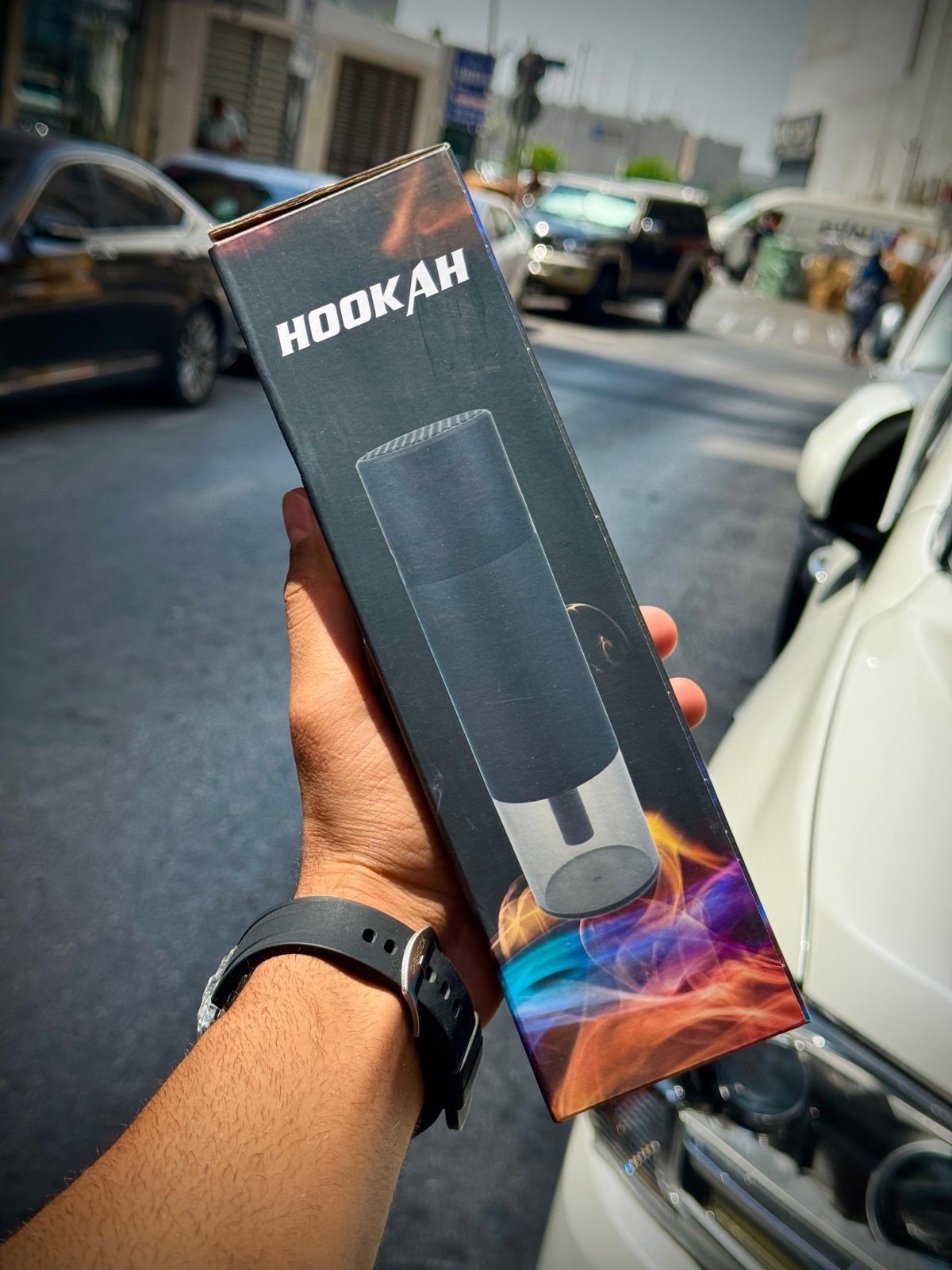 قلیان قابل حمل خودرو مدل HOOKAH