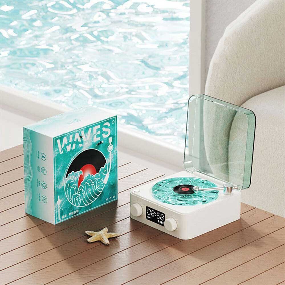 گرامافون موزیکال دریایی اسپیکردار برند waves