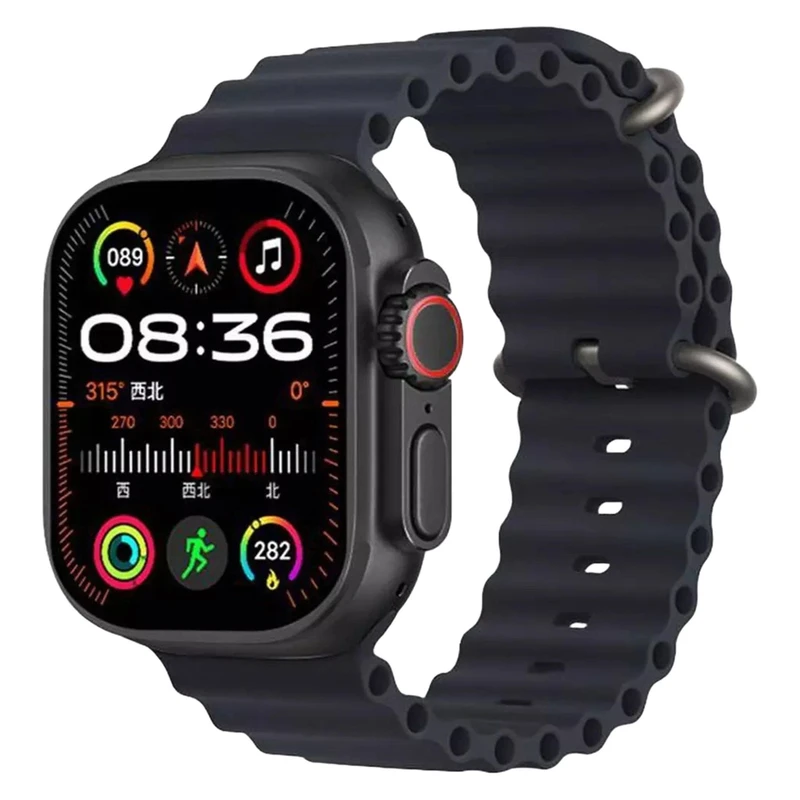 ساعت هوشمند ویسمی مدل WS80 Ultra2 با نمایشگر AMOLED و بدنه آلومینیومی