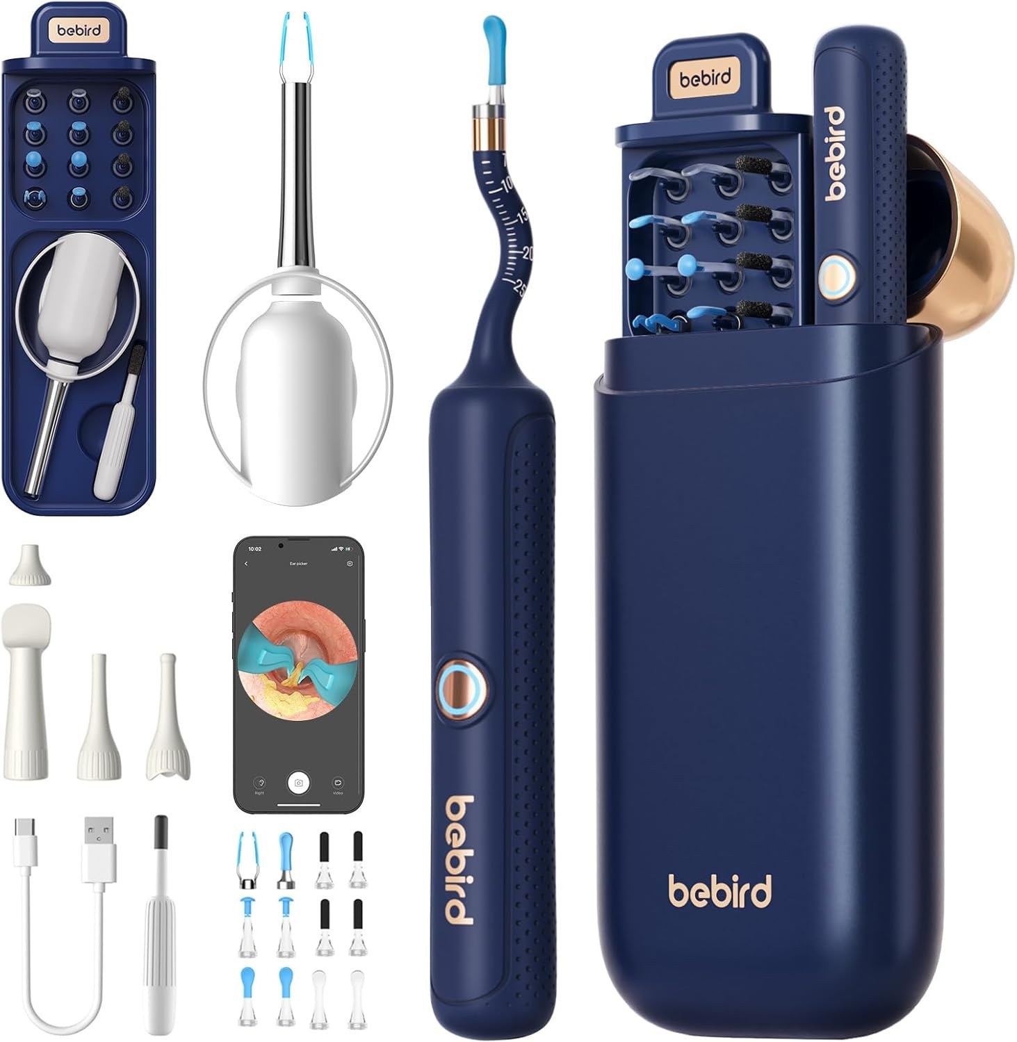 گوش پاک کن هوشمند شیائومی مدل Bebird I35R