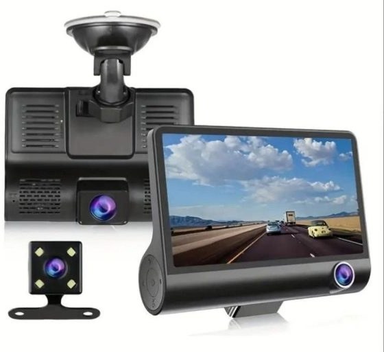 دوربین ثبت وقایع خودرو سه لنزه مدل AK-J503